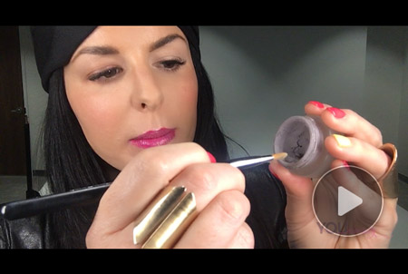 Quick Look at Matte Splurge Cream Shadow in HAPPY!